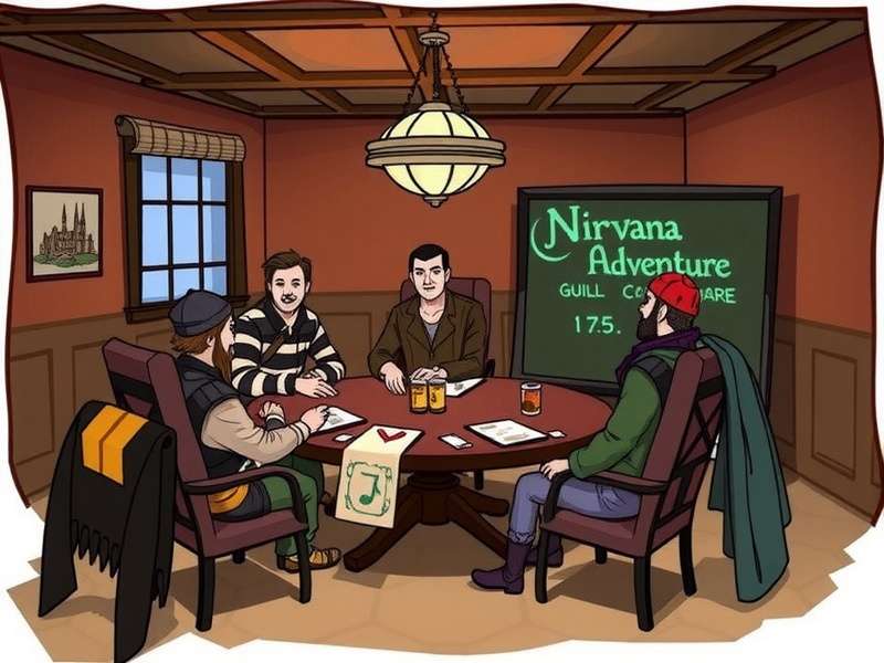 Nirvana Adventure Guild Meeting